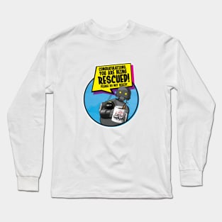 Coffee will Rescue You. Long Sleeve T-Shirt